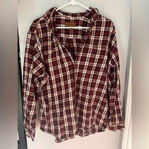 ST. JOHN’S BAY BUTTON DOWN FLANNEL